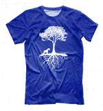 Футболка "Шнауцер у дерева"