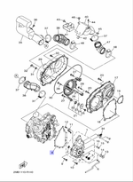 Прокладка картера Yamaha 2MBE54510000