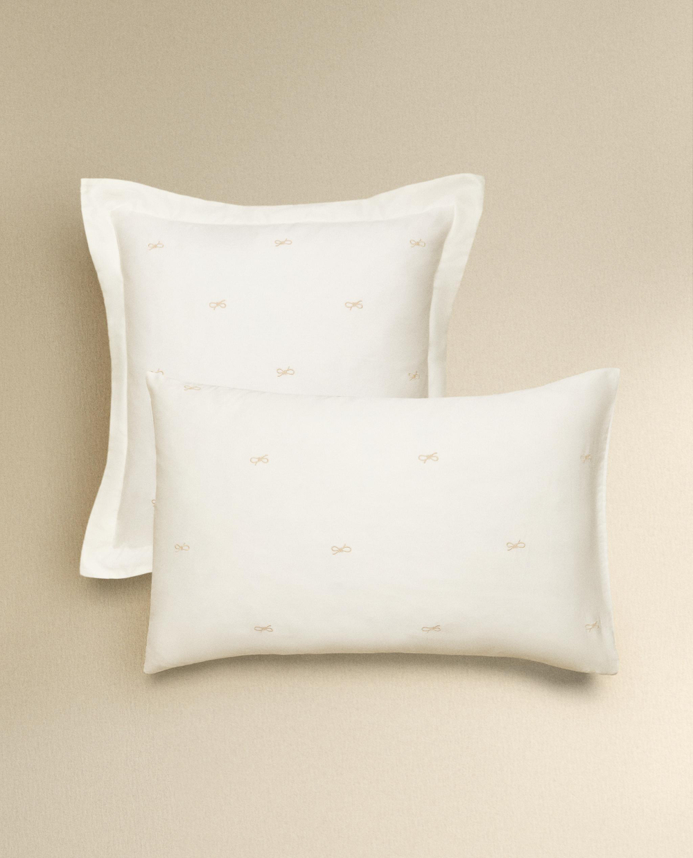 Наволочка Zara Home сатин, хлопок 100%, однотонный, 5187/091