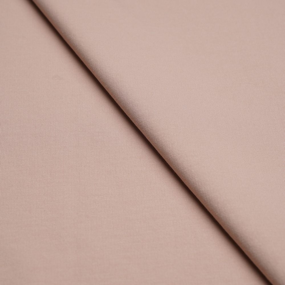 Футер 2-х нит., 92% хлопок, 8% ПУ(эластан), 250 гр/м2, бежевый (10844)