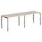 Стол 2-х местный XGWST 2470.1  2400х700х750 XTEN GLOSS