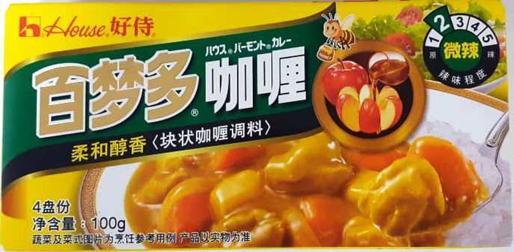 Карри слегка острый Haoshi 100г