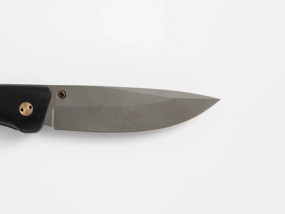 Складной нож "Скаут", сталь Х12МФ, рукоять черный мореный граб