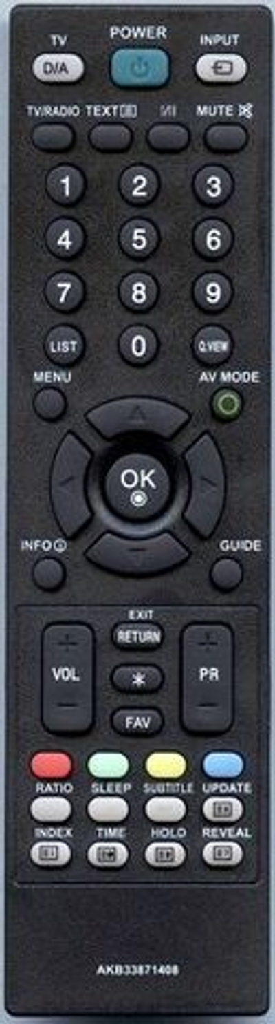 Пульт для LG AKB33871408