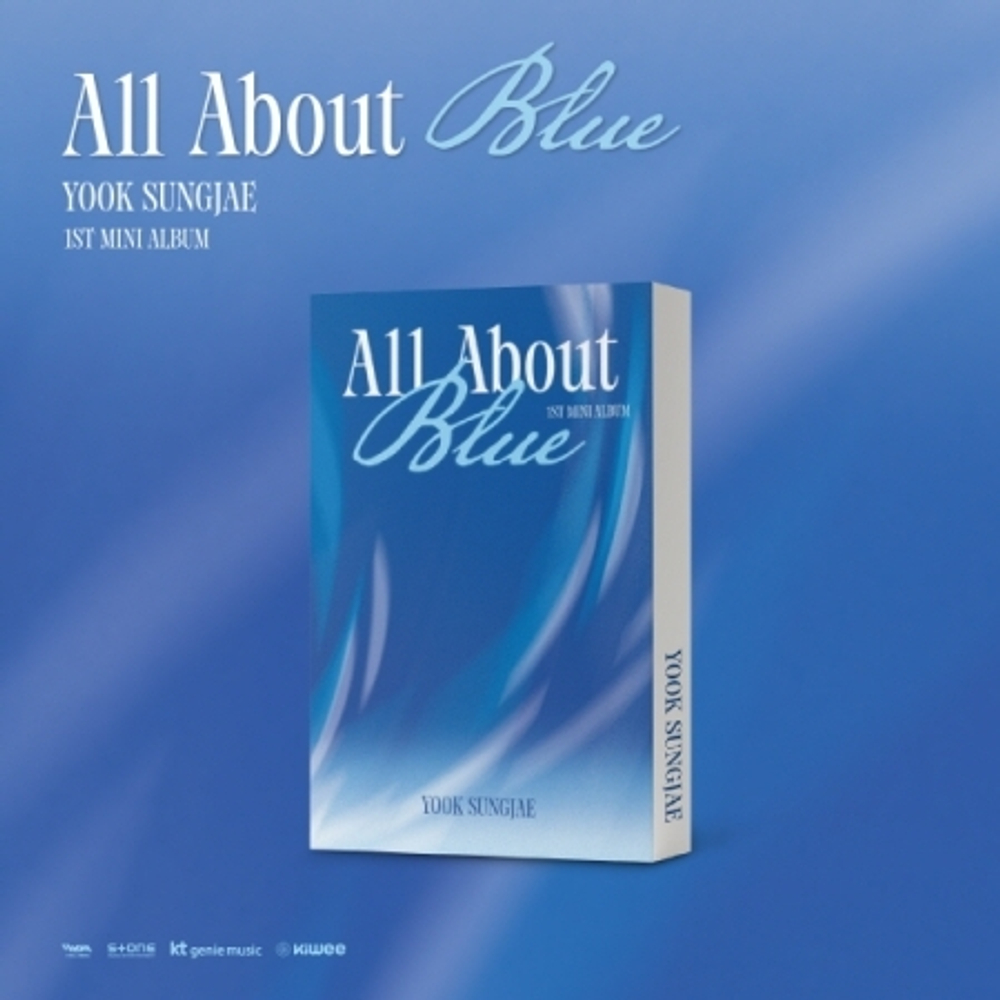 Альбом YOOK SUNGJAE - ALL ABOUT BLUE 1st Mini Album PLATFORM Version