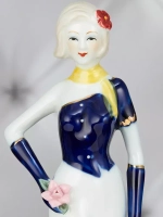 Фарфоровая статуэтка "Девушка" YW-33659