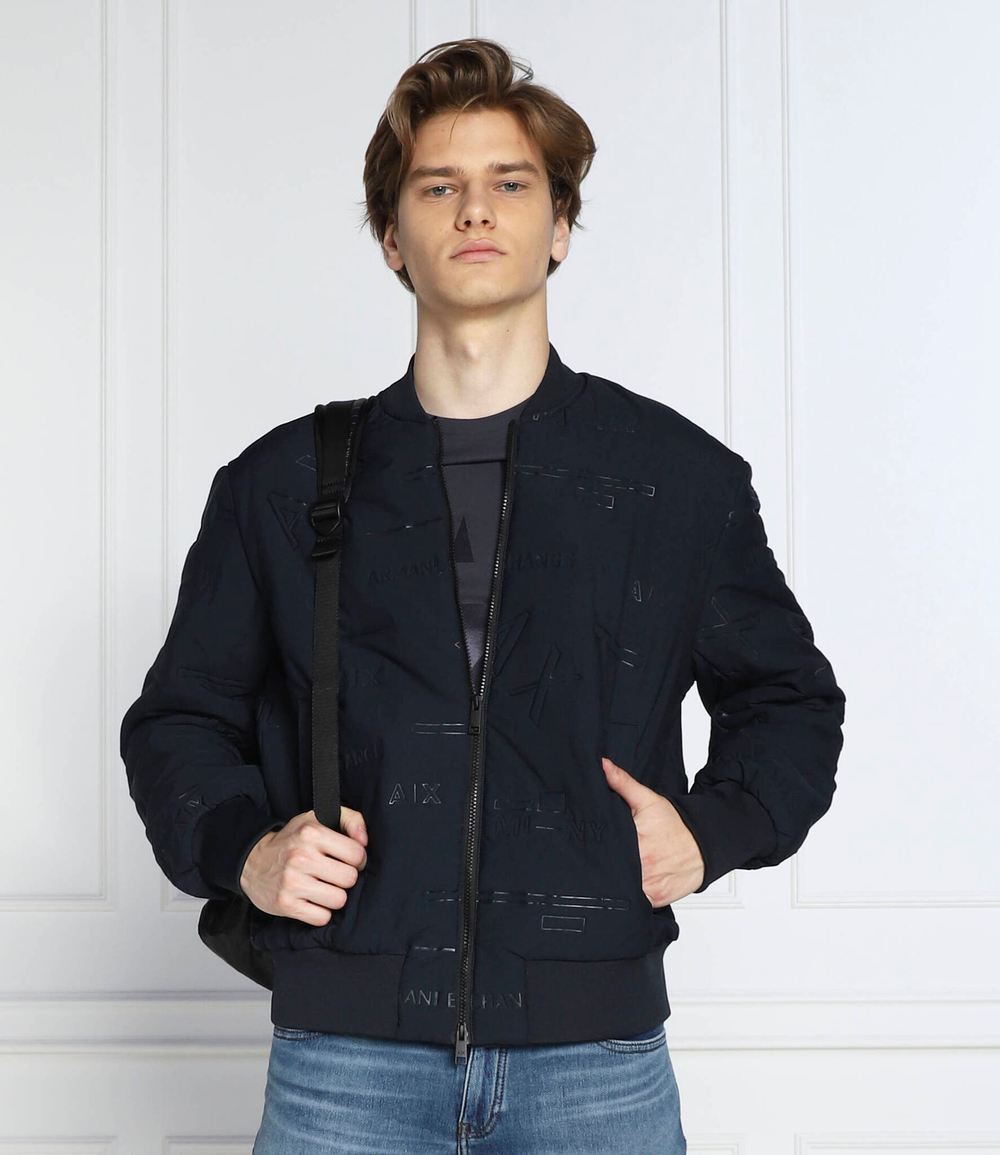 куртка бомбер Armani Exchange - темно-синий(6LZB04 ZNUDZ)