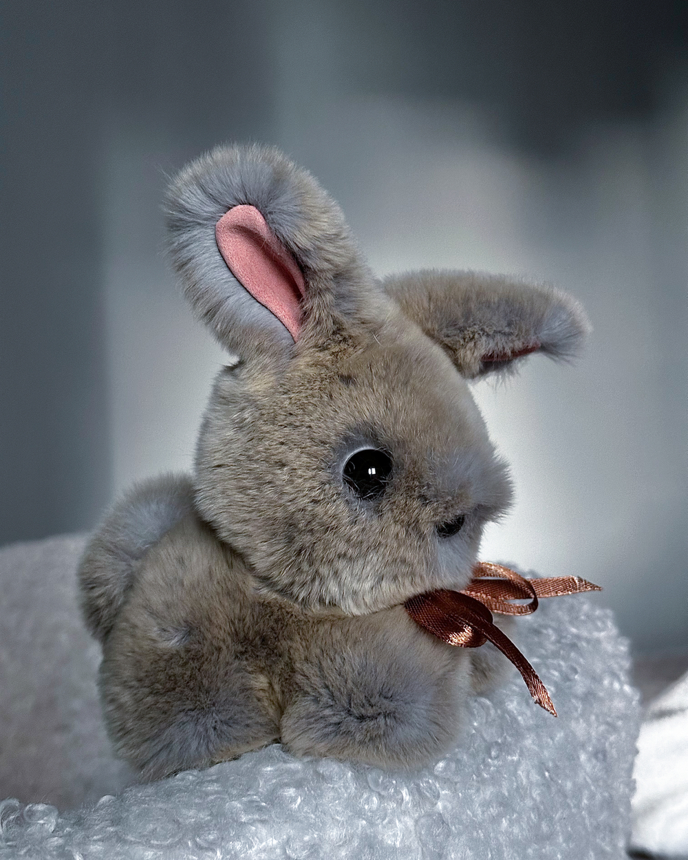 Кролик Тоша маленький (дымчатый)