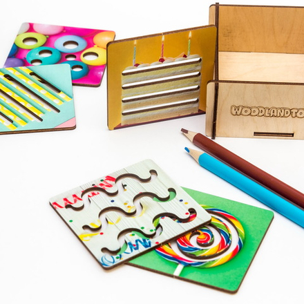 Линейки-трафареты "Праздник"