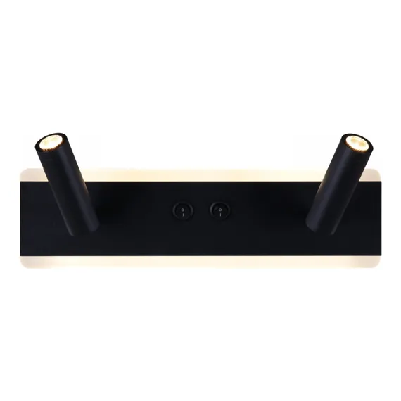 86213-9.2-001CT LED9+6W BK светильник точ.