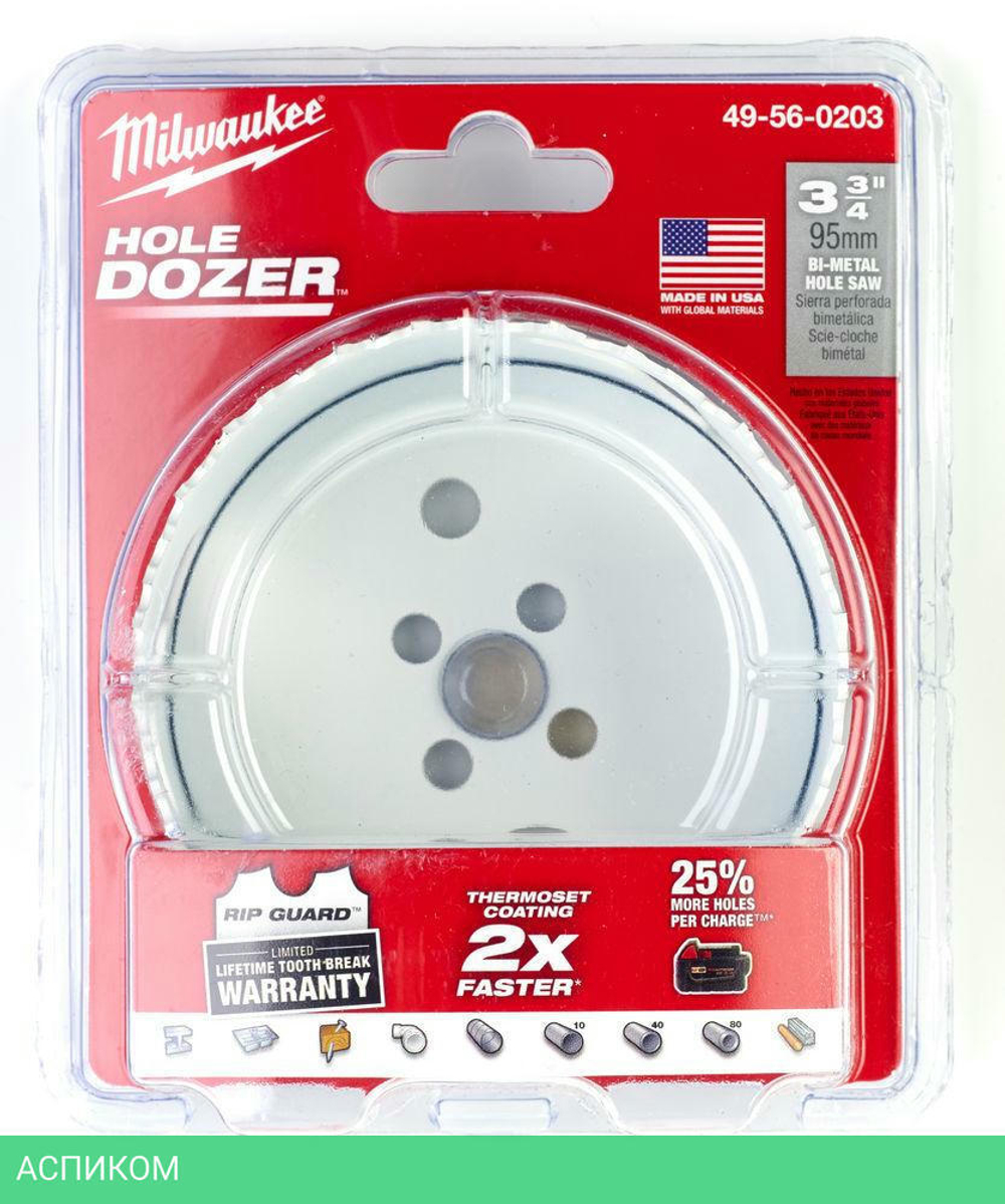 Коронка Milwaukee Hole Dozer 95мм (49560203)