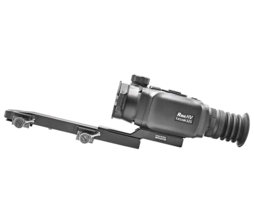 Тепловизионный прицел RikaNV Lesnik 325 х2.4-х12, 384х288 12μm, ⌀​​25мм, до 2800м