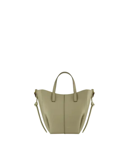 POLENE СУМКА CYME TOTE NANO, СВЕТЛО-ЗЕЛЕНЫЙ