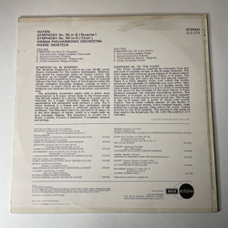 Винтажная виниловая пластинка LP Haydn Гайдн, Vienna Philharmonic Orchestra Symphony No. 94 In G Surprise Symphony No. 101 In D Clock (Англия 1971)
