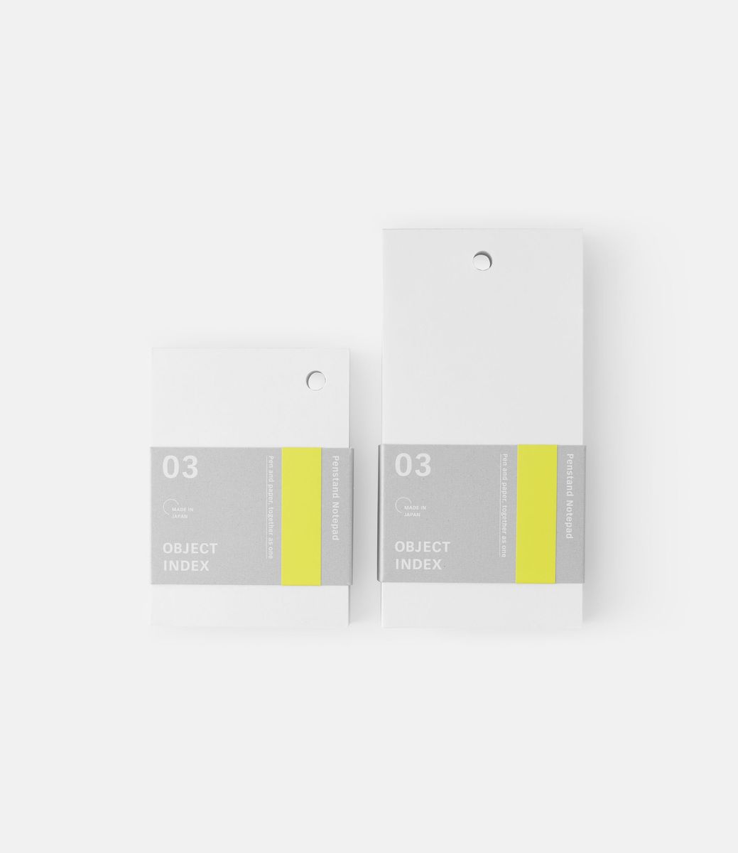 Object Index Penstand Notepad White — бумага для заметок