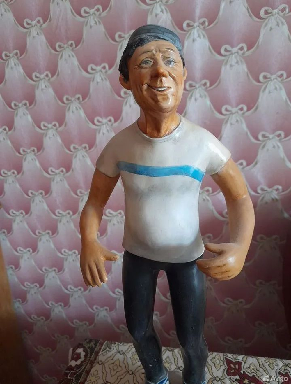 Кукла коллекционная по мотивам фильма "Кавказская пленница" 44 см. Папье-маше