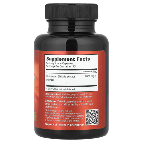 Dragon Herbs, High Mountain™, мумиё, 450 мг, 60 капсул