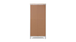Шкаф-витрина стекло/панель - аналог IKEA HEMNES / ХЕМНЭС/ ХЕМНЕС / КЫМОР / ИКЕА 90х198х37 см, белый