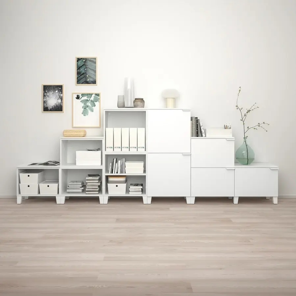 Платяной шкаф - PLATSA/IKEA/ ПЛАТСА ИКЕА,360x42x133 см, белый