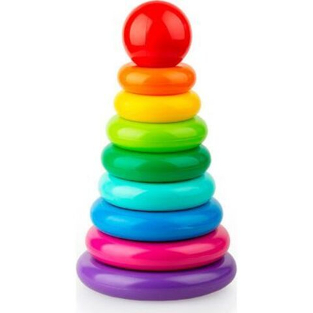 Пирамидка 27см 10 эл. пластиковая, 1+