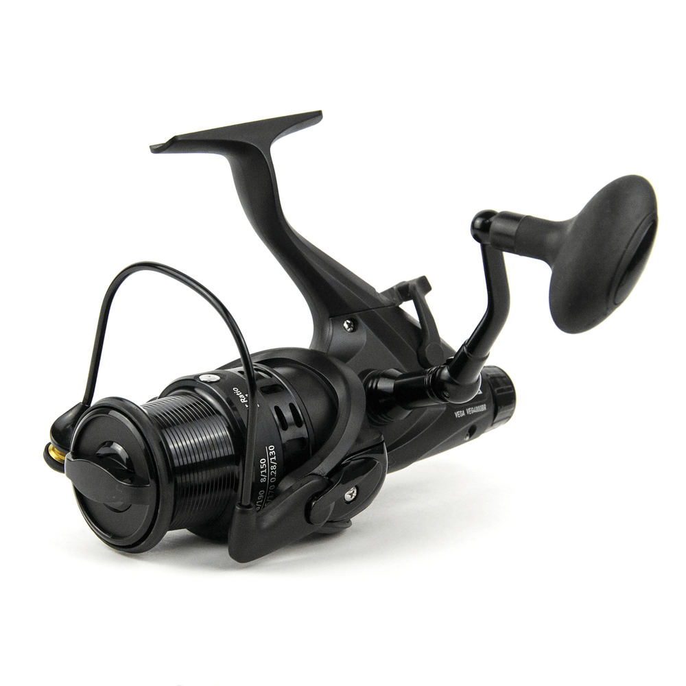 Катушка безынерционная фидерная c байтраннером Kaida Vega (4000, 6+1BB, мет. шпуля)