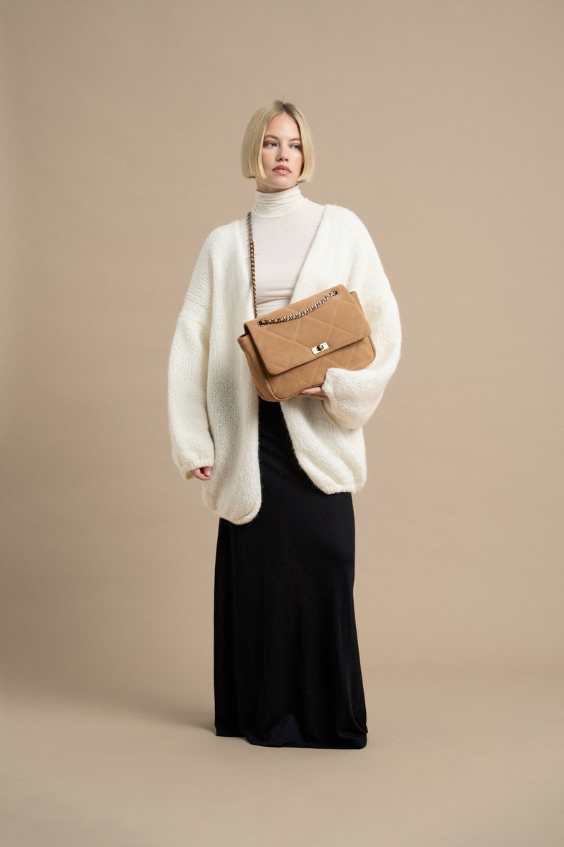 KELLY M пекан из замши