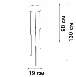 Подвесной светильник Vitaluce V3045 V3045-1/3S