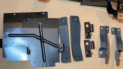 Силовая, внедорожная защита Нива 4х4/Легенд с фаркопом (кузова, двигателя)