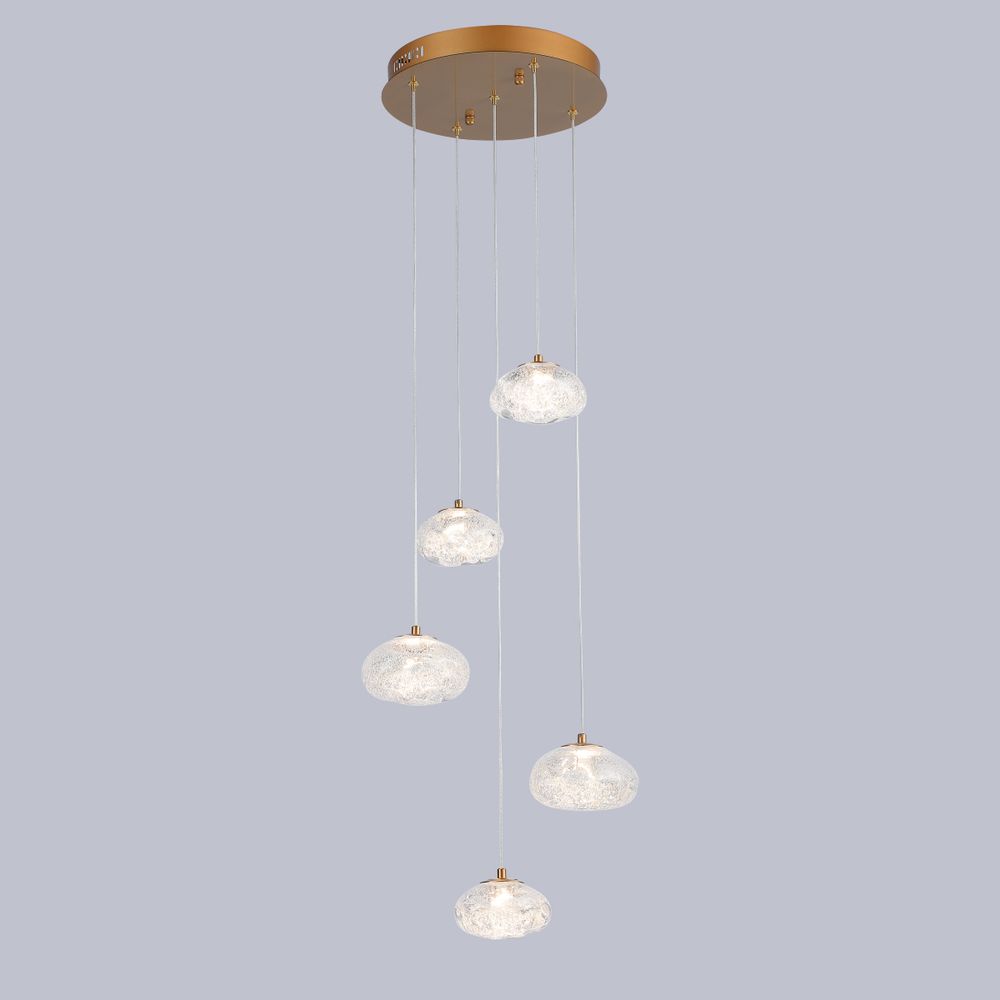 Подвесной светильник P98065-5 antique brass