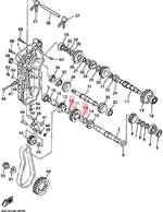 Роликовый подшипник Yamaha 933173224100