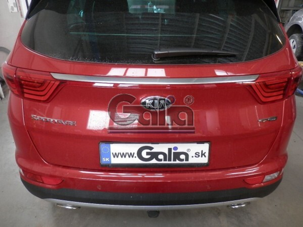 Фаркоп оцинкованный Galia H095C для Hyundai Tucson дорестайл 2015-2018, Kia Sportage 4 дорестайл 2015-2018(паспорт и сертификат в комплекте)(без электрики)