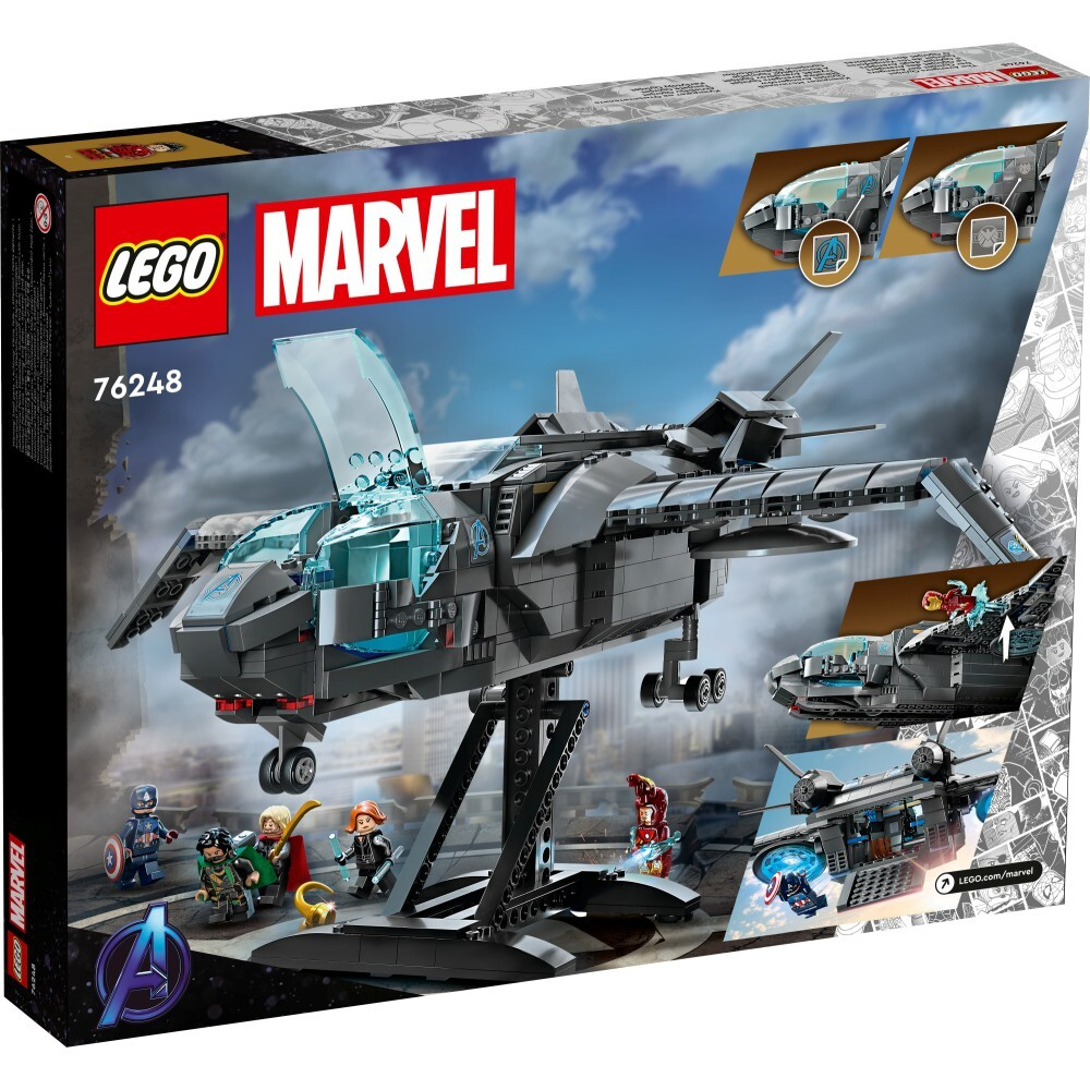 LEGO Marvel — Квинджет Мстителей 76248
