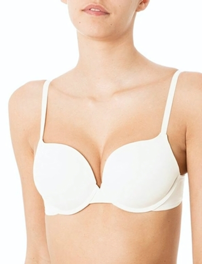 Бюстгальтер-максимайзер из микрофибры (Размер: 3B) (Цвет: белый)