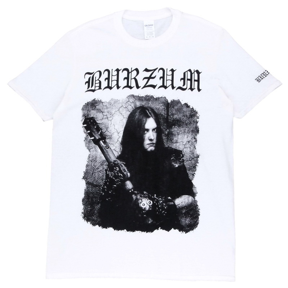 Футболка Burzum Anthology Varg Vikernes белая (879)