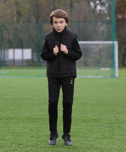 Брюки тренировочные CAMP Tapered Training Pants, черный, детский