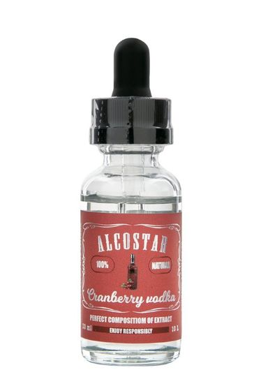 Alcostar (Клюквенная водка) Cranberry vodka 30мл