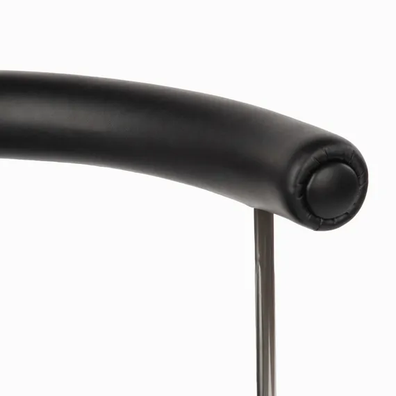 Cтул Rider, черная экокожа