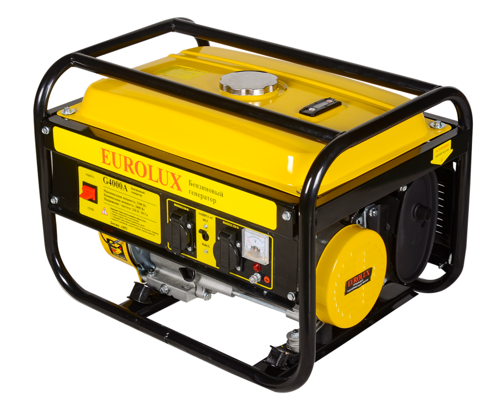 Бензиновый генератор EUROLUX G4000A - [3 кВт / 220V]