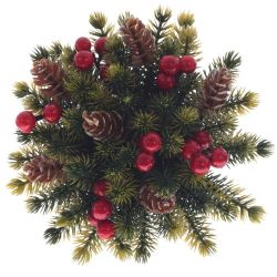 GAEM Изделие декоративное "Елка в кашпо", L12 W12 H12 см