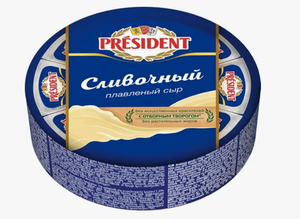 Сыр плавленый President Сливочный 40% 280 г