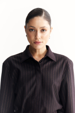 Рубашка с юбкой-баской