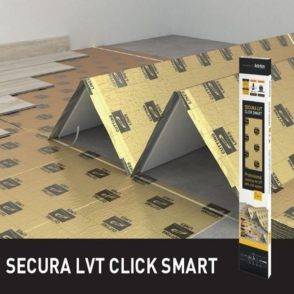 Подложка SECURA LVT CLICK SMART 1,5мм