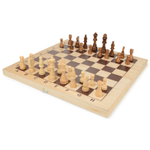 Шахматы сибирские деревянные отечественные складывающиеся nskchess2