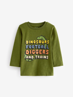 Лонгслив для мальчика Next B98-238, Зеленый