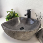 Раковина из речного камня RS-63393 (48*43*15) 0123