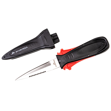 Нож подводника Scorpena A+ с ножнами и ремешками