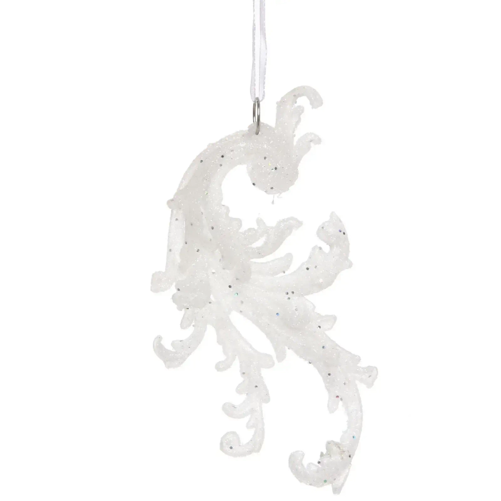 Подвеска «Зимние узоры» 7*13 см, Белый
