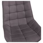 Кресло оператора Helmi HL-M21 "Felix", PL, ткань велюр, серый, пиастра