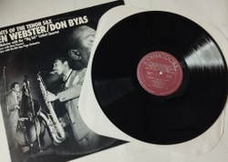 Винтажная виниловая пластинка LP Ben Webster, Don Byas Giants Of The Tenor Sax (USA 1988)