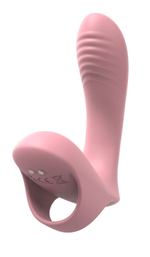 Вибратор для точки G S-HANDE SHD-S496 с петелькой, 9,5 см